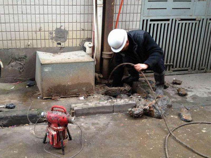 宁乡疏通下水道-洗菜池疏通